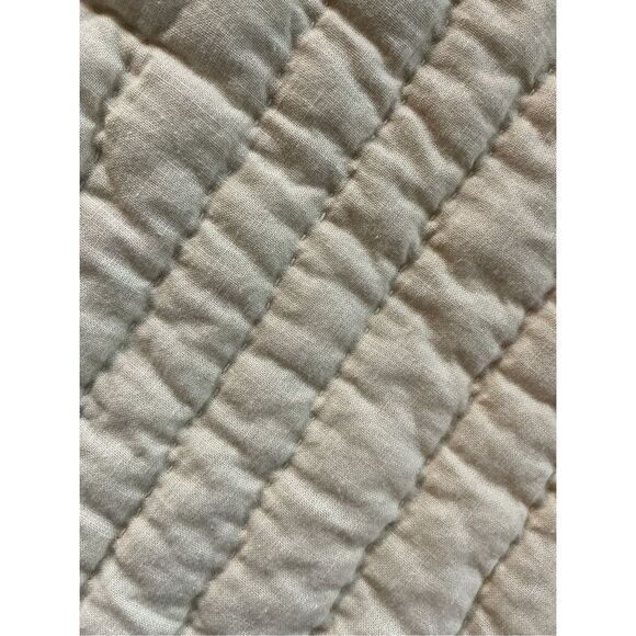 Millsboro Placemat Log Cabin Block Quilted Set of 6 12x18  Set of 6 Hand Stitched Quilted Log Cabin Placemats 18.5”x12”